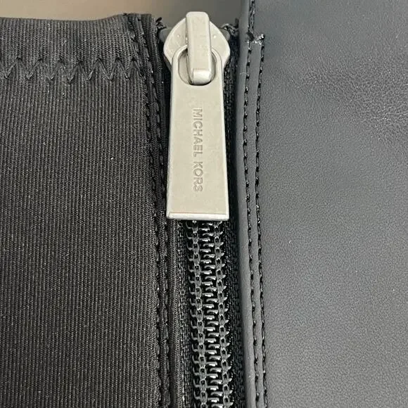 Michael Kors Bromley Flat Boots Faux Leather over the knee women’s 7.5 New - Picture 13 of 14